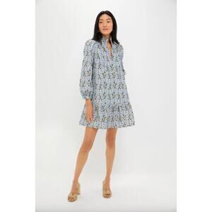 Tuckernuck Blue Daisy Embroidered Palmerston Dress Sz XXS